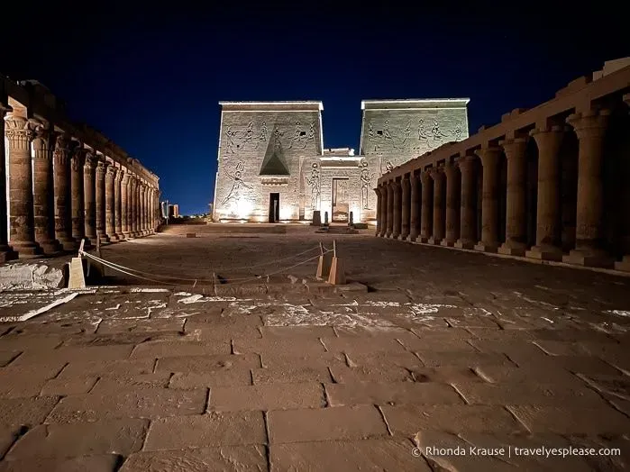 Espectáculo de Luz y Sonido en el Templo de Philae