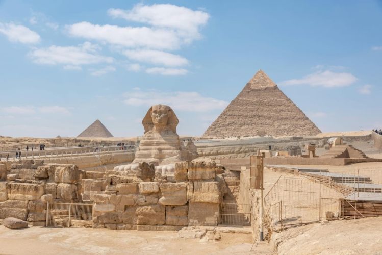 The Giza Pyramids