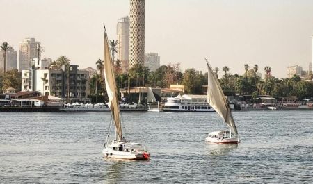 Promenade en felouque sur le Nil