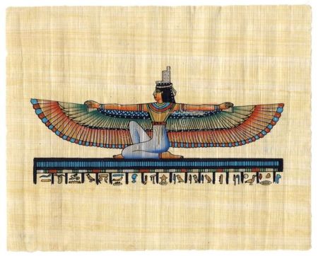 Ancient Egyptian papyrus art