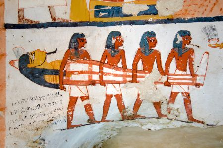 What are the 7 steps of mummification?