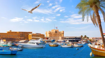Time Alexandria Egypt