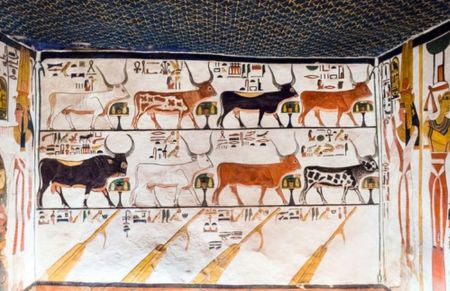 Ancient Egyptian art animals